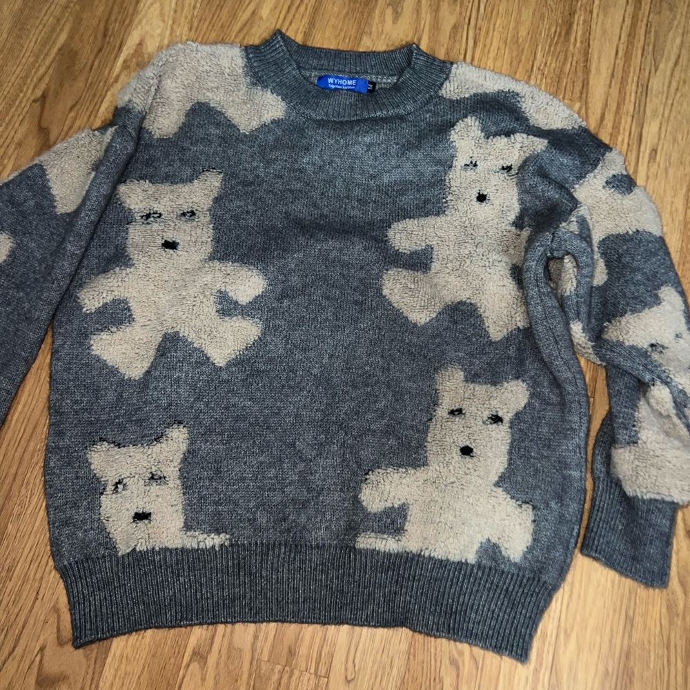 Teddy bear sweater